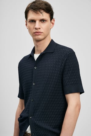 Lufian Erkek Darwın Coolmax® Kazak 111090144 Koyu Lacivert