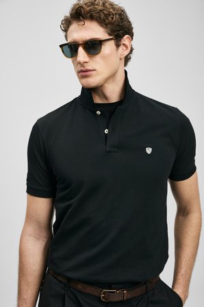 Laon Smart Erkek Polo Tişört Siyah