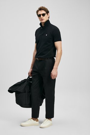 Laon Smart Erkek Polo Tişört Siyah