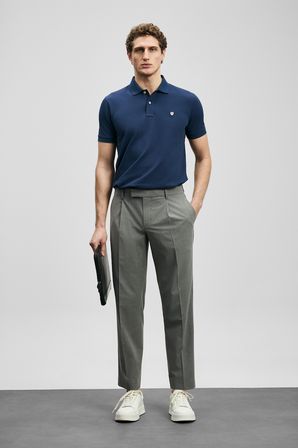 Laon Smart Erkek Polo Tişört Açık Lacivert