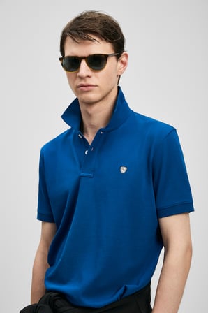Laon Smart Erkek Polo Tişört Koyu Saks