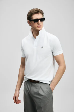 Laon Smart Erkek Polo Tişört Beyaz