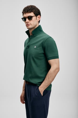 Laon Smart Erkek Polo Tişört Ördek Yeşili