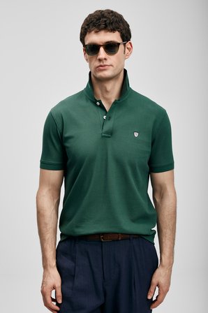 Laon Smart Erkek Polo Tişört Ördek Yeşili