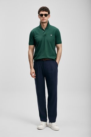Laon Smart Erkek Polo Tişört Ördek Yeşili