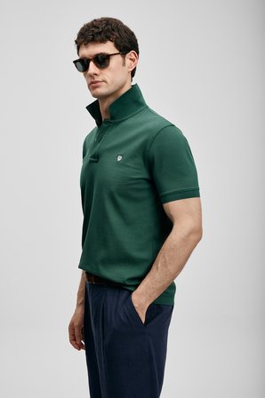 Laon Smart Erkek Polo Tişört Ördek Yeşili
