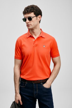 Laon Smart Erkek Polo Tişört Turuncu