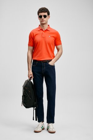 Laon Smart Erkek Polo Tişört Turuncu
