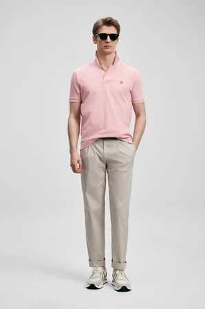 Laon Smart Erkek Polo Tişört Pembe