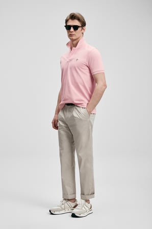 Laon Smart Erkek Polo Tişört Pembe