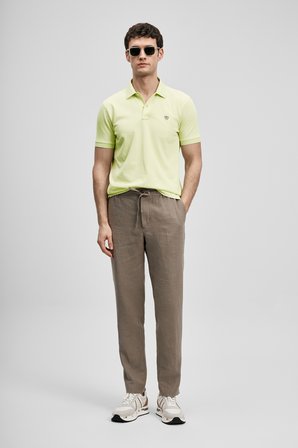 Laon Smart Erkek Polo Tişört Açık Sarı
