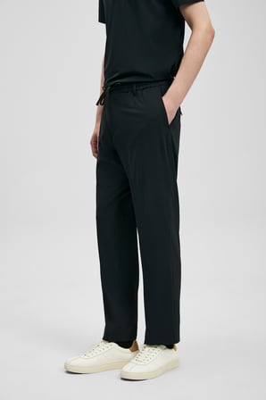 Calep Smart Erkek Chino Pantolon Slim Fit Siyah