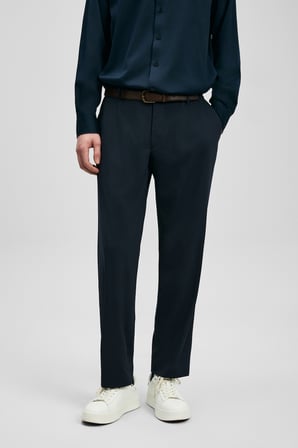 Calep Smart Erkek Chino Pantolon Slim Fit Lacivert