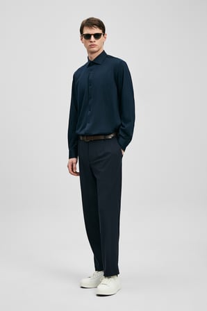 Calep Smart Erkek Chino Pantolon Slim Fit Lacivert