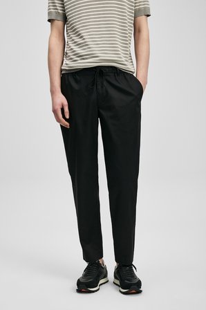 Glen Erkek Beach Jogger Pantolon Slim Fit Siyah