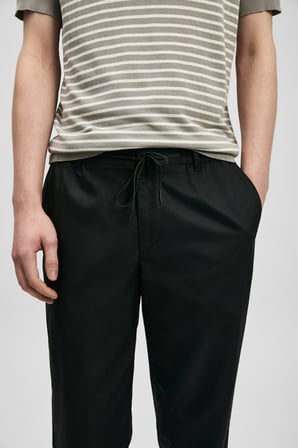 Glen Erkek Beach Jogger Pantolon Slim Fit Siyah