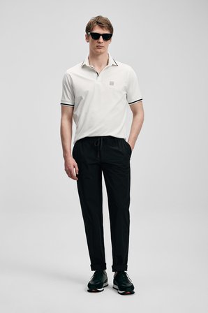 Lufian Erkek Daxon Smart Slim Fit Chino Pantolon 111190359 Siyah