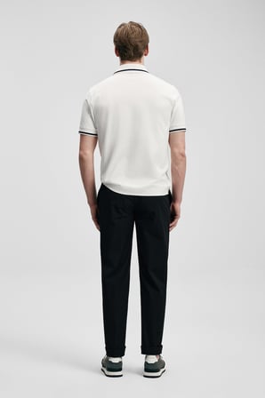 Lufian Erkek Daxon Smart Slim Fit Chino Pantolon 111190359 Siyah