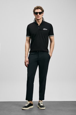 Eron Smart Erkek Chino Pantolon Slim Fit Siyah
