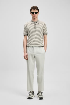 Eron Smart Erkek Chino Pantolon Slim Fit Taş
