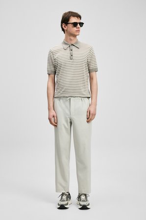Eron Smart Erkek Chino Pantolon Slim Fit Taş