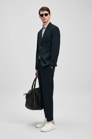 Evrıc Smart Erkek Chino Pantolon Slim Fit Lacivert