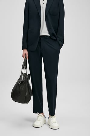 Evrıc Smart Erkek Chino Pantolon Slim Fit Lacivert