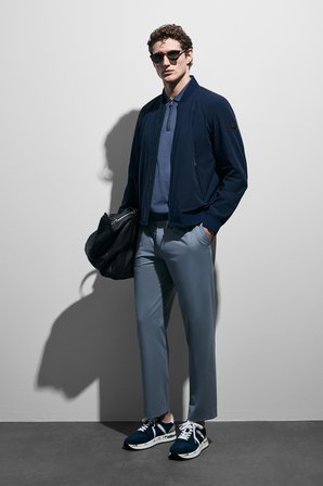 Fenrıc Smart Erkek Chino Pantolon Slim Fit Gri