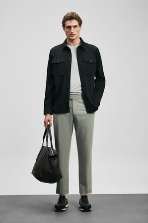 Remy Smart Erkek Chino Pantolon Slim Fit Gri