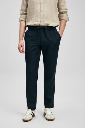 Karl Smart Erkek Chino Pantolon Slim Fit Lacivert