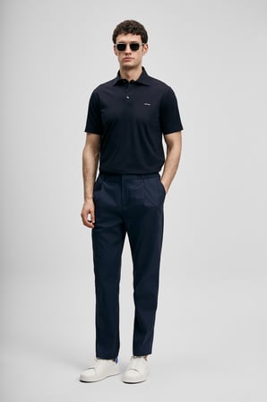 Malrıc Smart Erkek Chino Pantolon Slim Fit Lacivert
