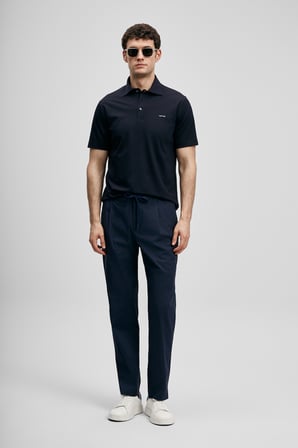Malrıc Smart Erkek Chino Pantolon Slim Fit Lacivert
