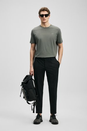 Sam Smart Erkek Chino Pantolon Slim Fit Siyah