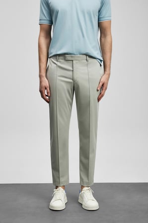 Sam Smart Erkek Chino Pantolon Slim Fit Bej