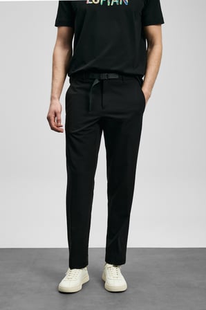Torın Smart Erkek Chino Pantolon Slim Fit Siyah