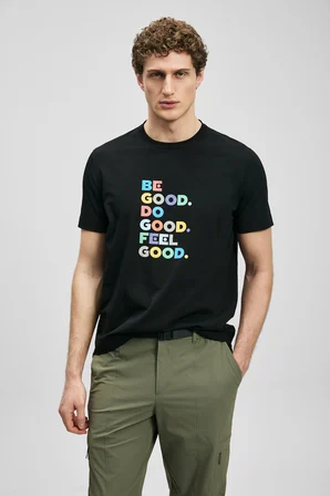 Good Modern Grafik Tişört Siyah