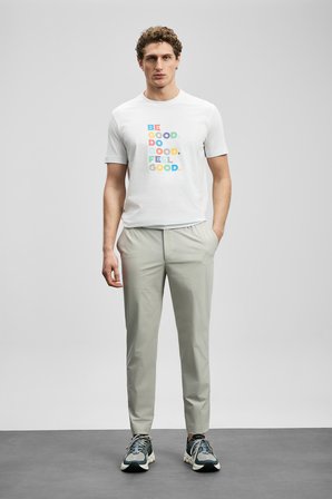 Good Modern Grafik Tişört Kırık Beyaz