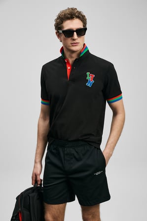 Fun Smart Erkek Polo Tişört Siyah