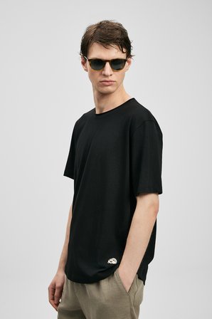 Junya Erkek Basic Tişört Siyah