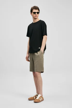Junya Erkek Basic Tişört Siyah