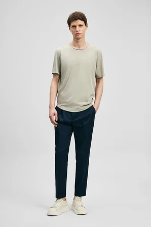 Junya Erkek Basic Tişört Bej