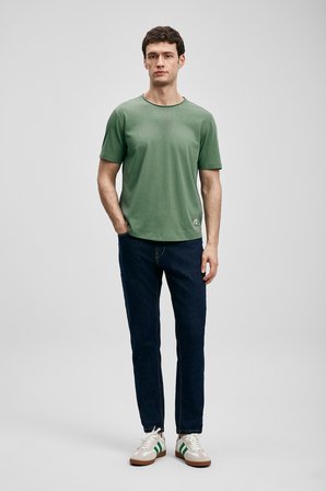 Junya Erkek Basic Tişört Yeşil