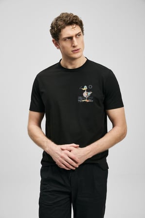 LUFIAN Erkek Fınx T-Shirt 111020313