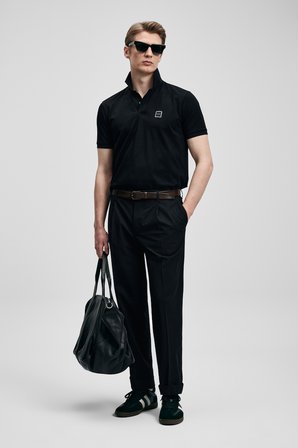 Carter Smart Erkek Polo Tişört Siyah