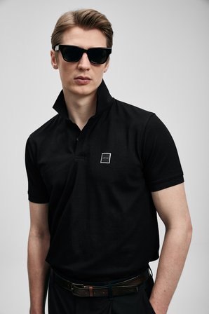 Carter Smart Erkek Polo Tişört Siyah