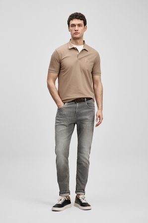 Carter Smart Erkek Polo Tişört Toprak