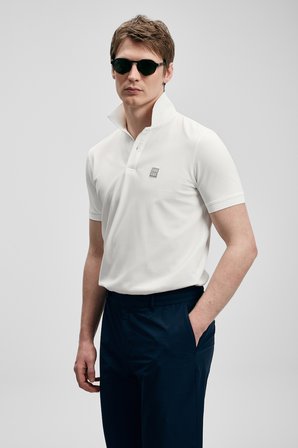 Carter Smart Erkek Polo Tişört Kırık Beyaz