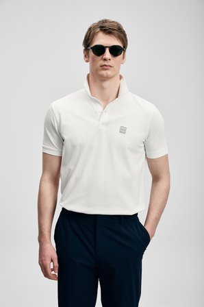 Carter Smart Erkek Polo Tişört Kırık Beyaz