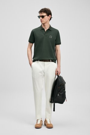 Carter Smart Erkek Polo Tişört Haki