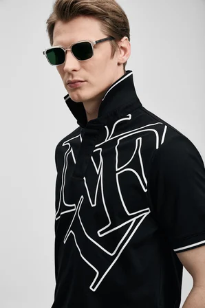 Parker Smart Erkek Polo Tişört Siyah